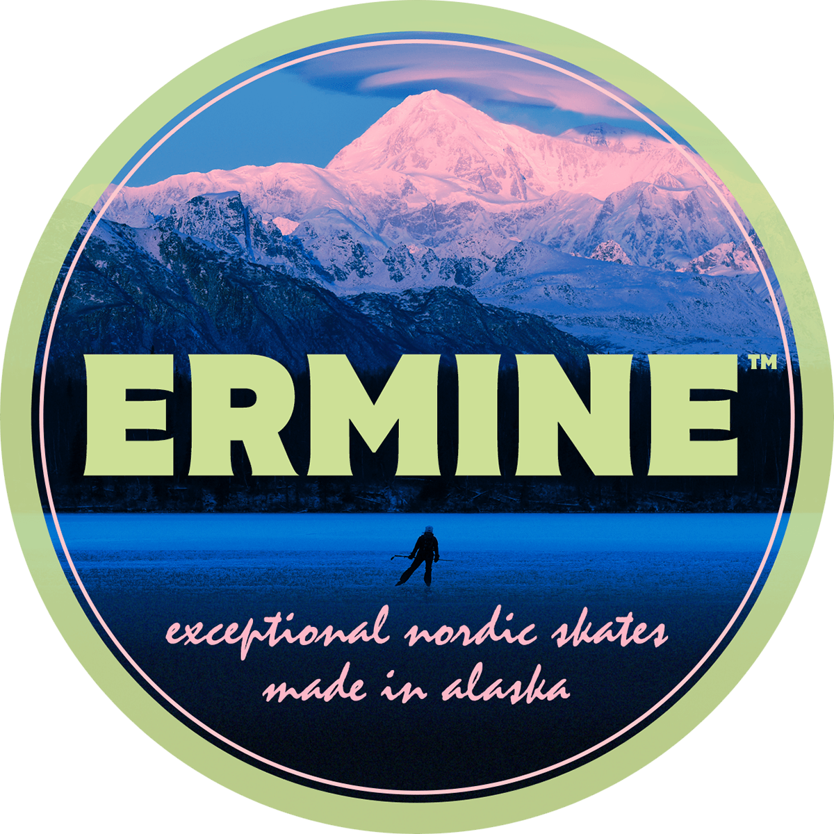 Ermine Denali sticker