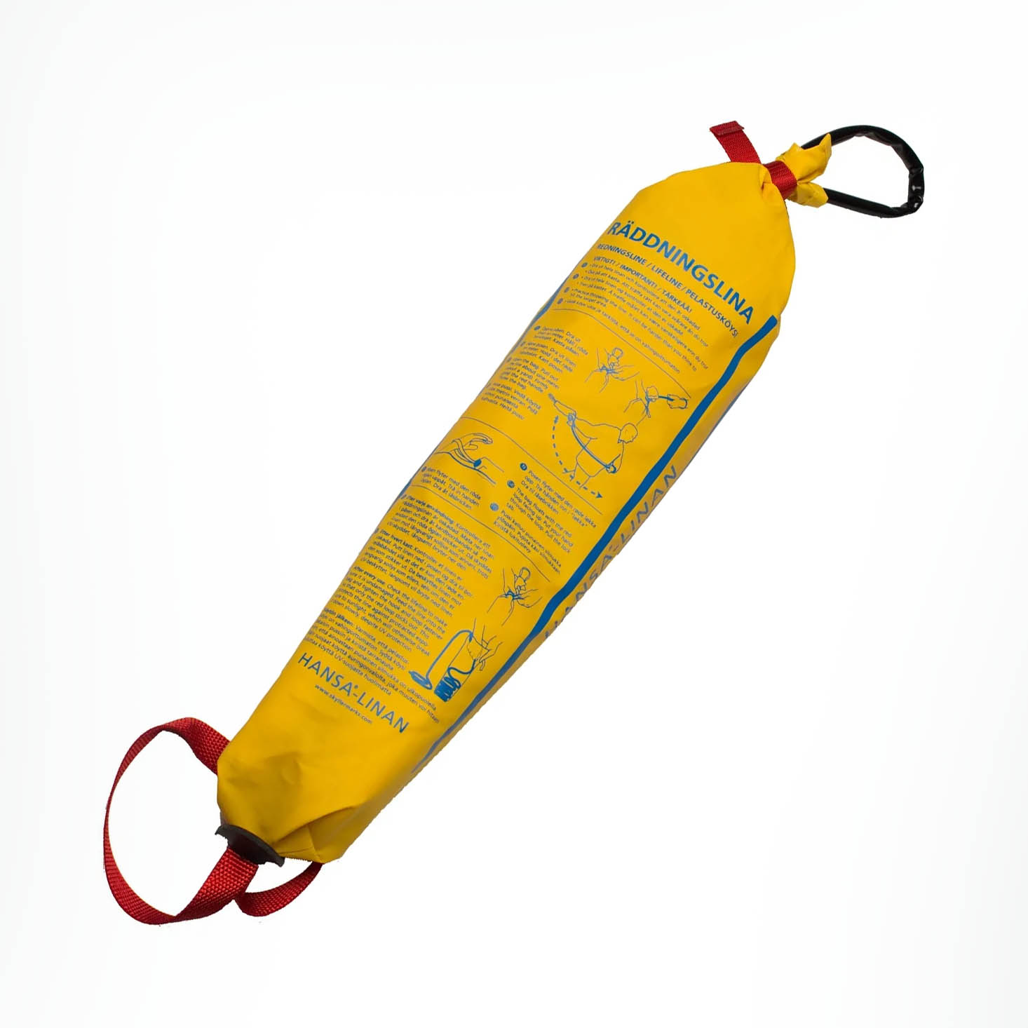 Nordic skating rescue rope